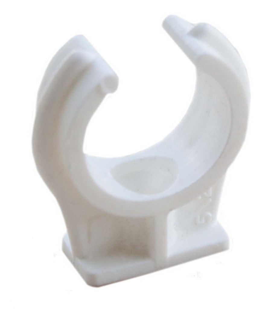 Oracstar Snap On Pipe Clip 15mm (Pack 8)