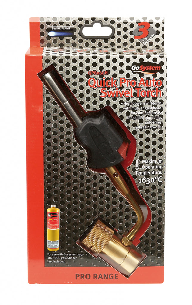 Go System Quick Pro Auto Swivel Torch