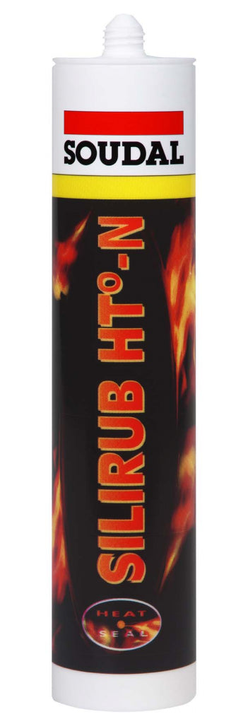 Soudal Silirub Ht N Black 310ml Cartridge