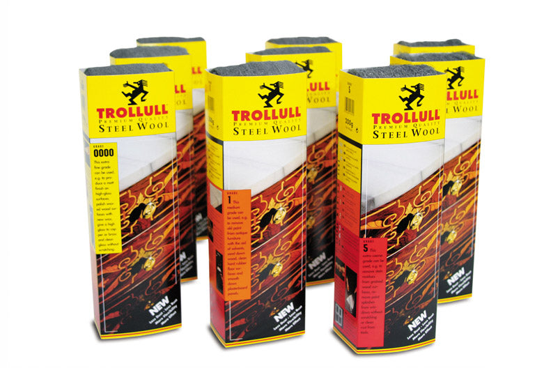 Trollull Steel Wool Grade 0 200g Sleeves