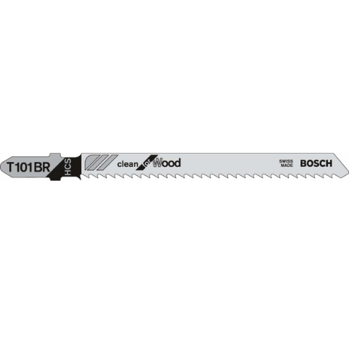 Bosch Clean For Wood Straight Jigsaw Blade Pack 5