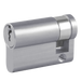 Yale 10026 Euro Half Cylinder - Nickel Plated MEB