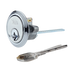 Yale 1109 Rim Cylinder - Satin Chrome / Keyed Alike