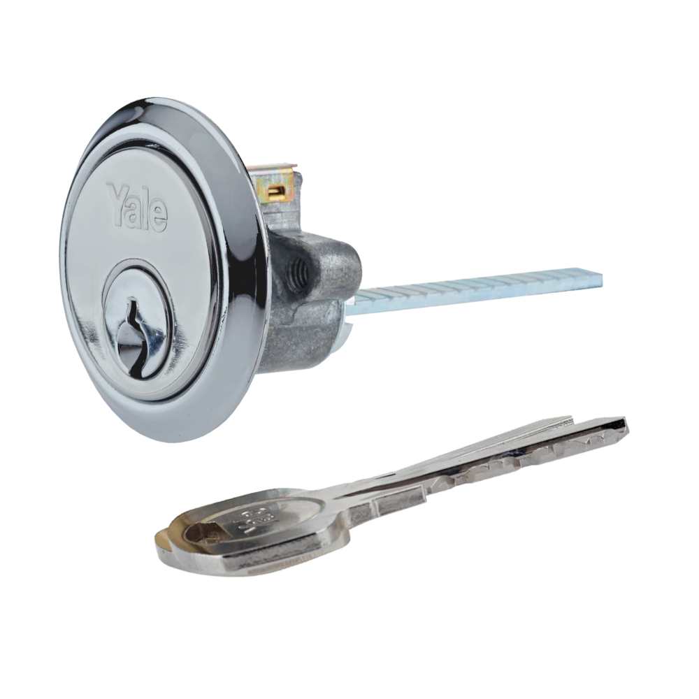 Yale 1109 Rim Cylinder - Satin Chrome / MEB