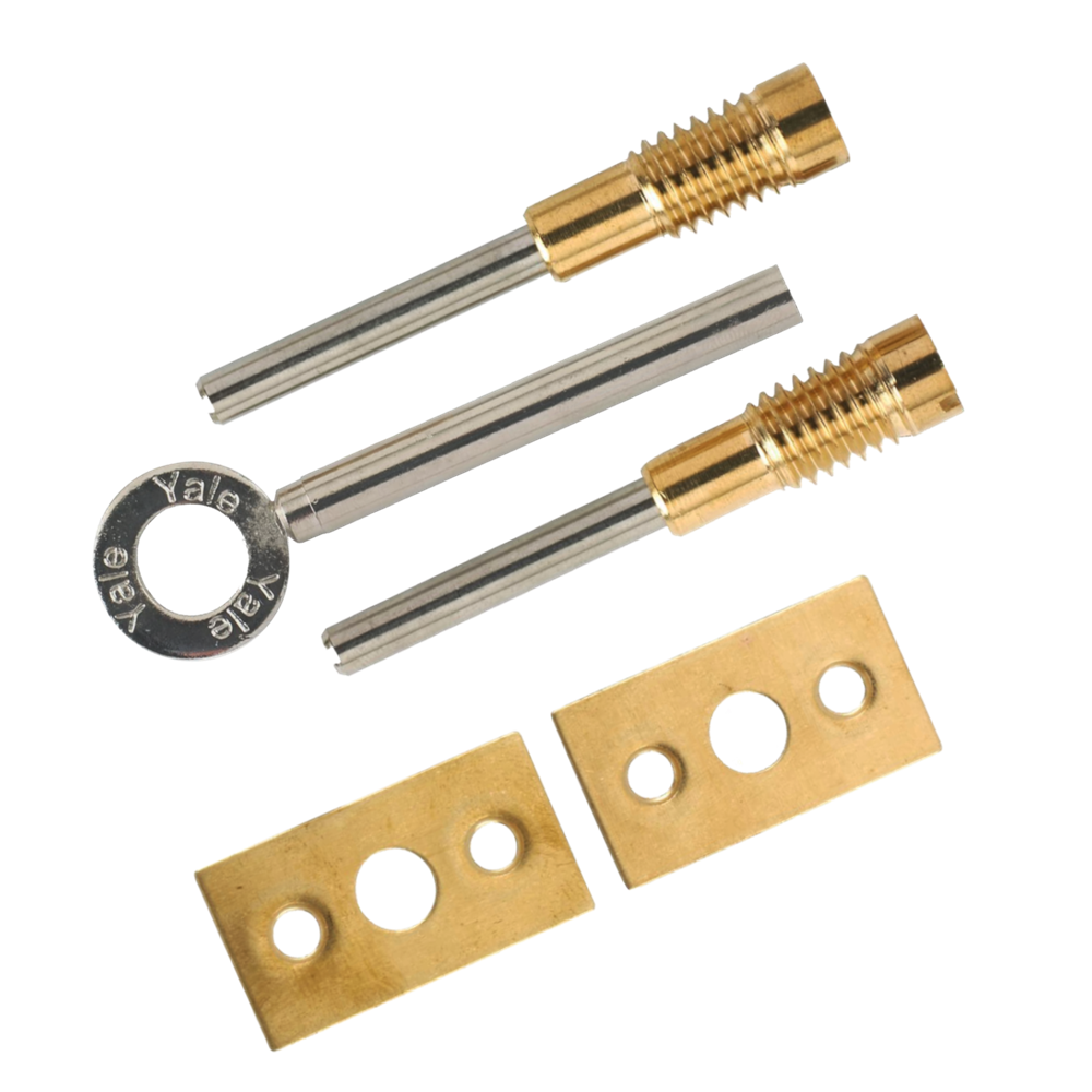 YALE 8013 Sash Window Bolt Polished Brass