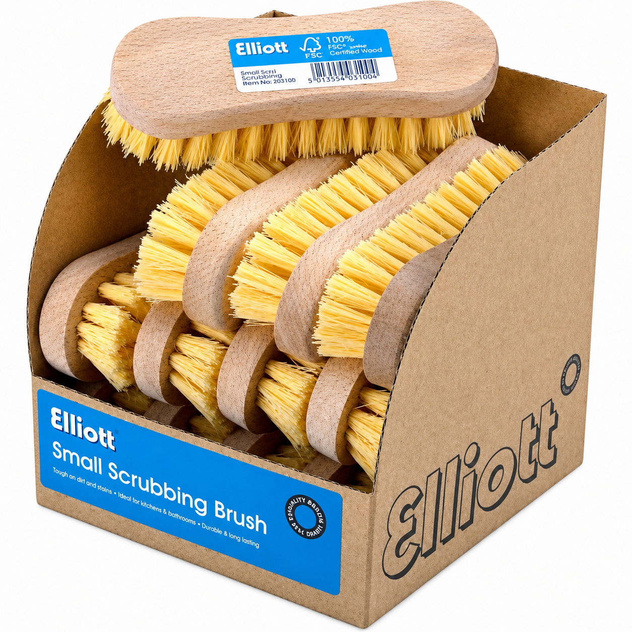 Elliott Small Scrubbing Brush 6.5"